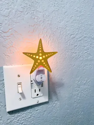 Starfish Plug In Night Light