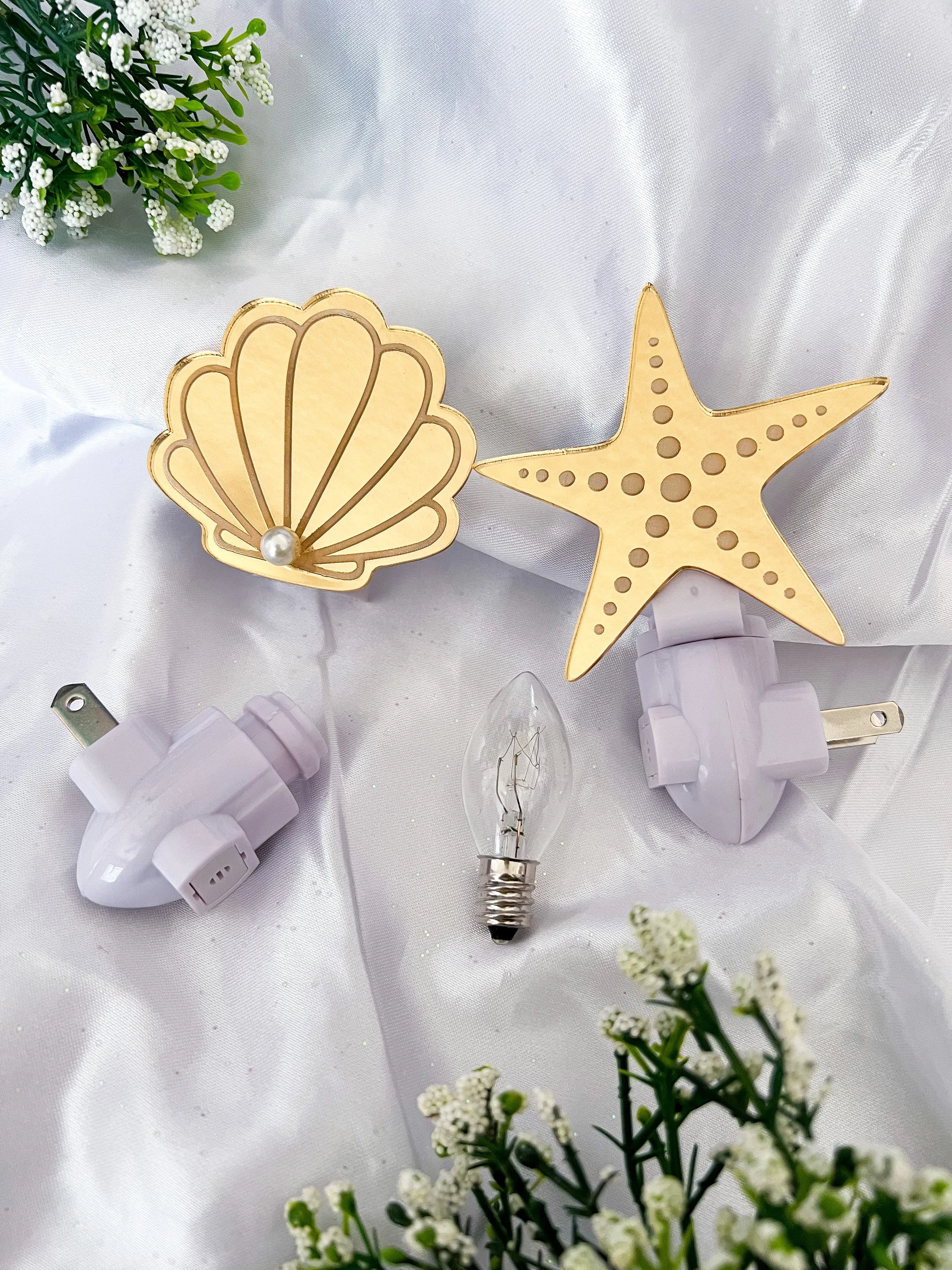 Starfish Plug In Night Light