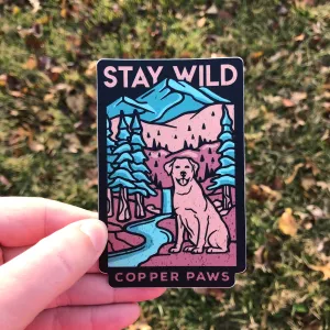 Stay Wild Sticker
