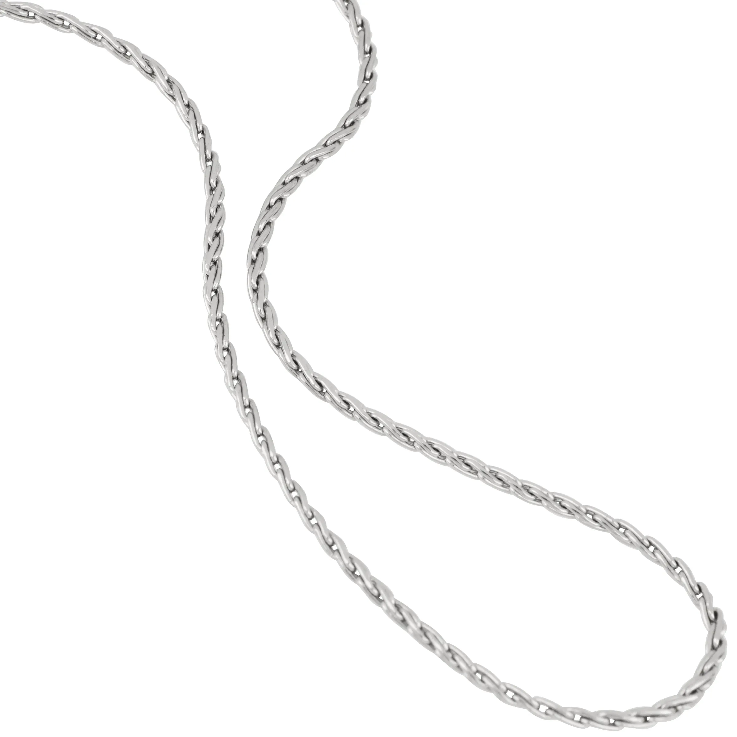 Sterling Silver 1.8mm Parissian Wheat Chain 20"
