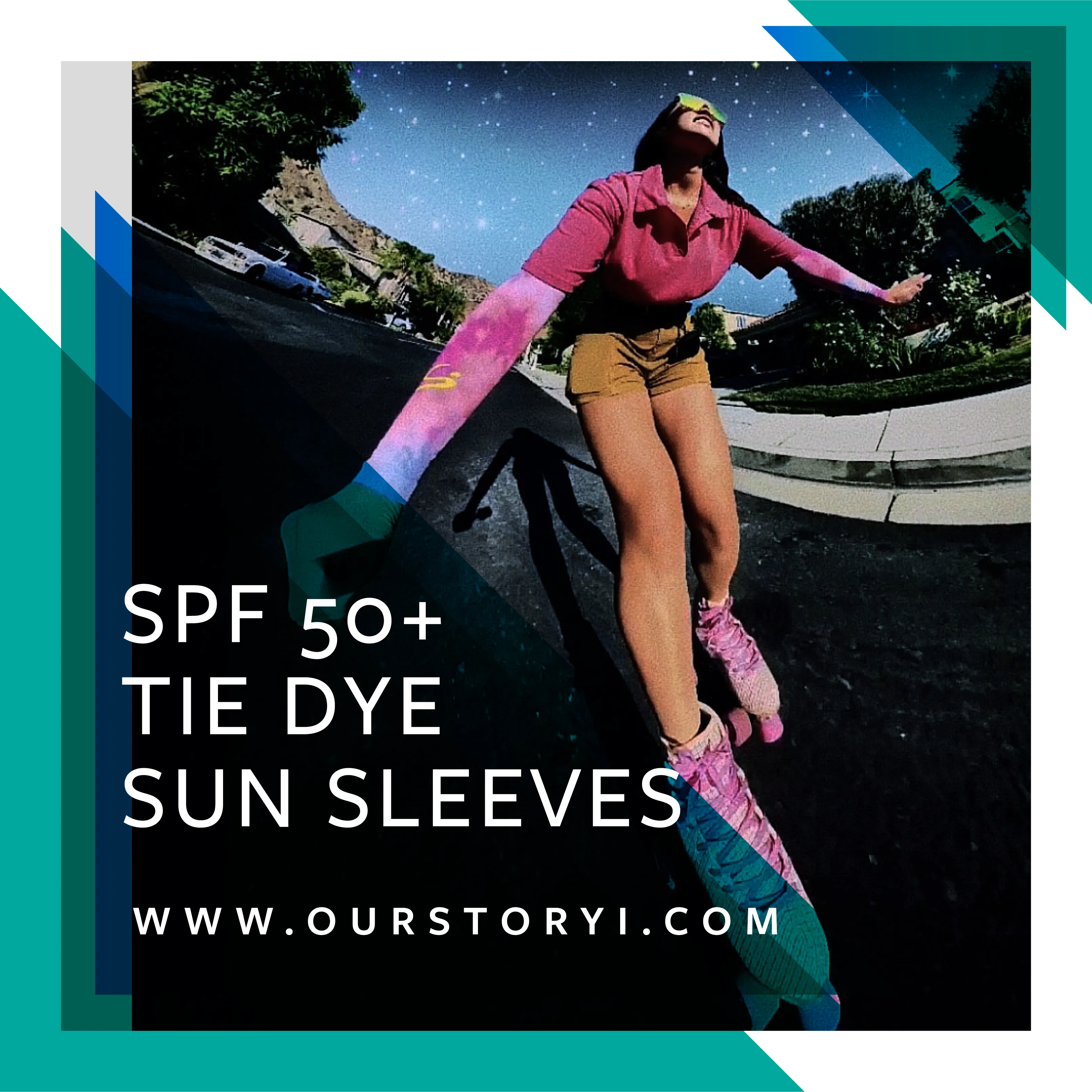 Sun Sleeves White/Grey