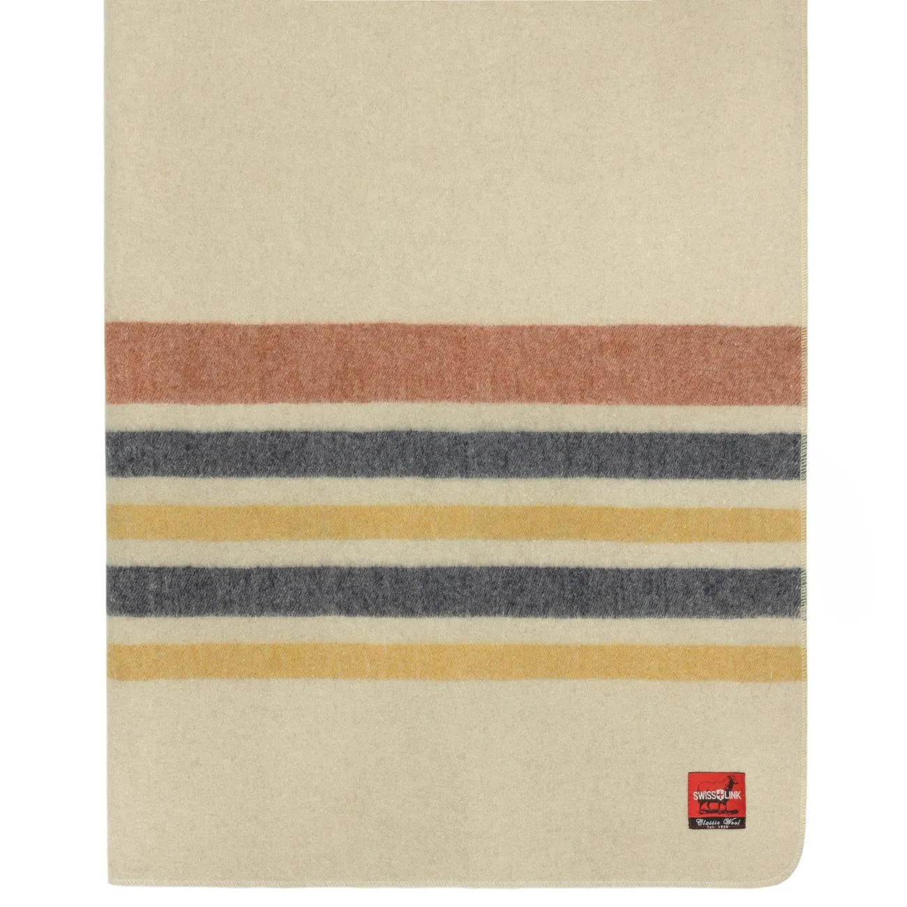 Swiss Link Classic Wool Blanket | Bay Point
