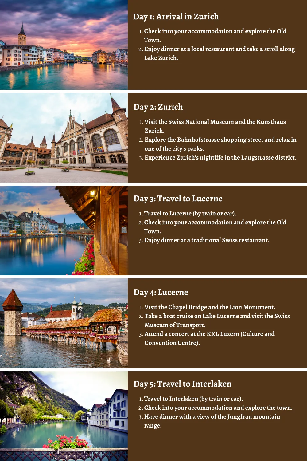 Switzerland Serenity - Alpine Adventures and Timeless Charm: A Comprehensive 10-Day Guide
