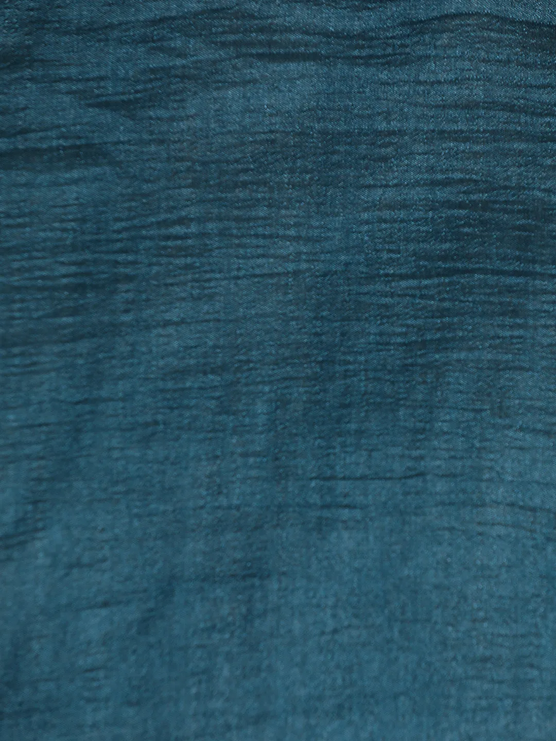 Teal Silk Blend Zari Woven Party Wear Saree