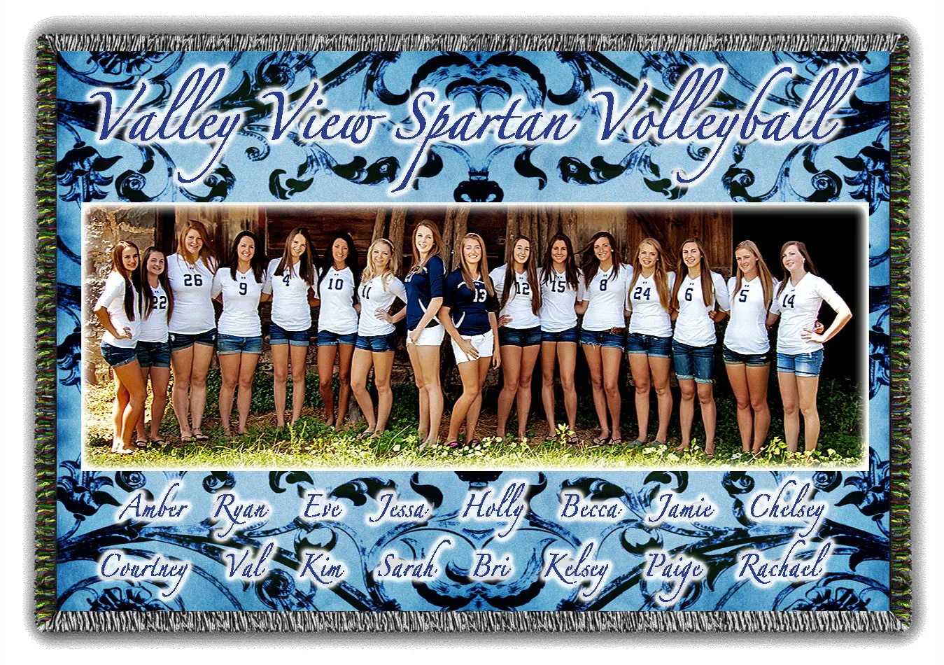 Team Woven Photo Blankets