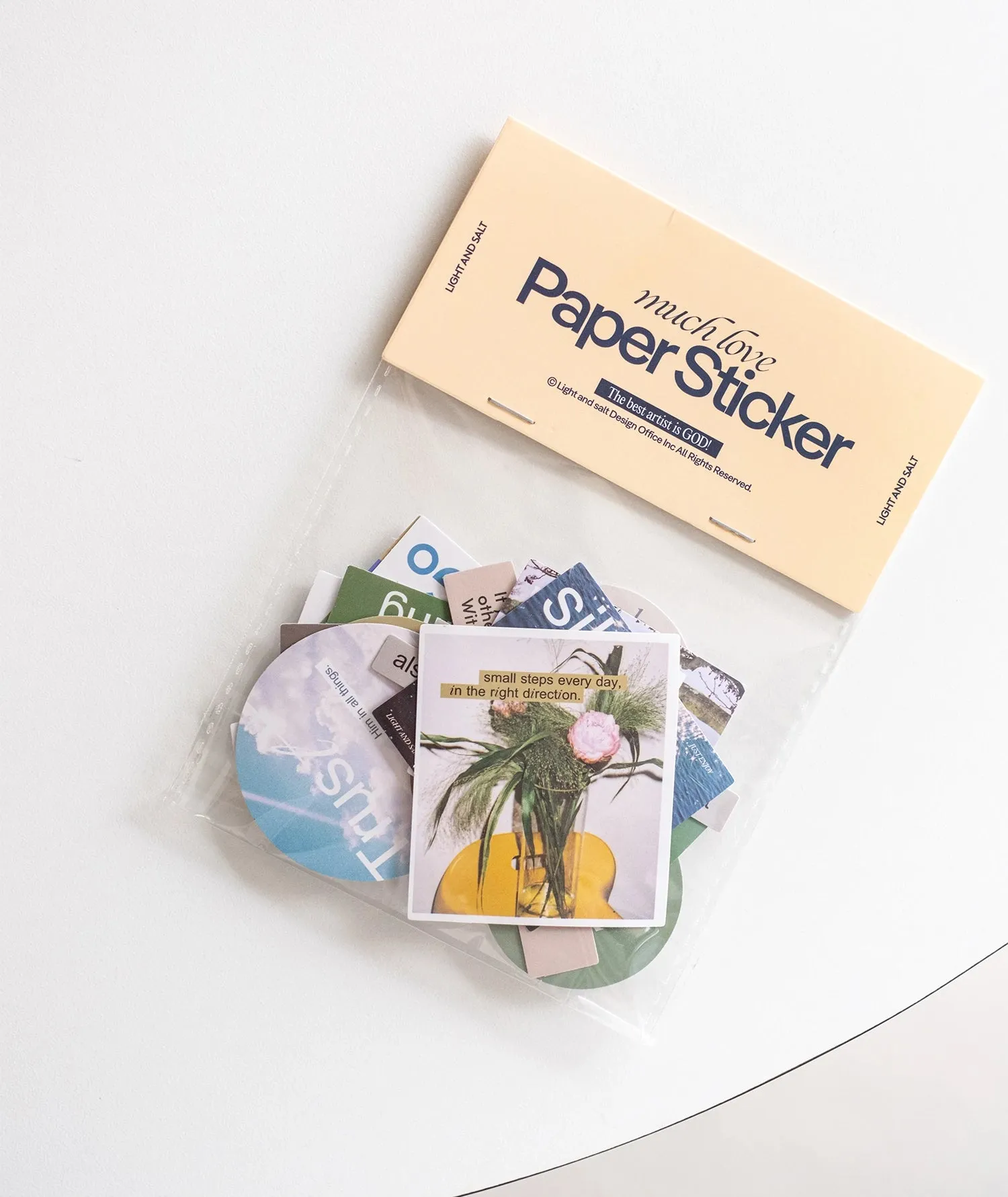 The Best Artist is God | Journaling Sticker Pack