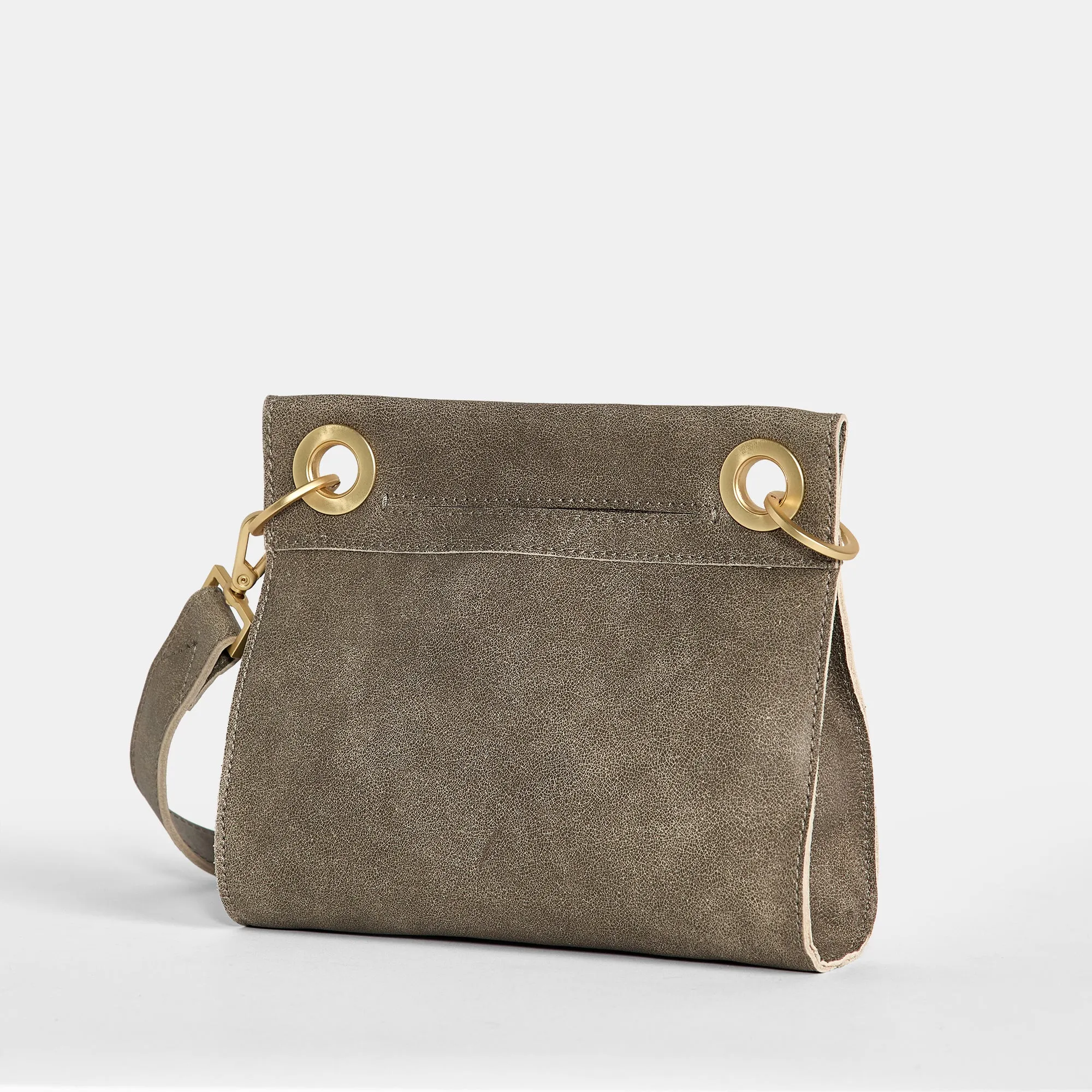 Tony | Pewter/Brushed Gold Red Zip | Sml