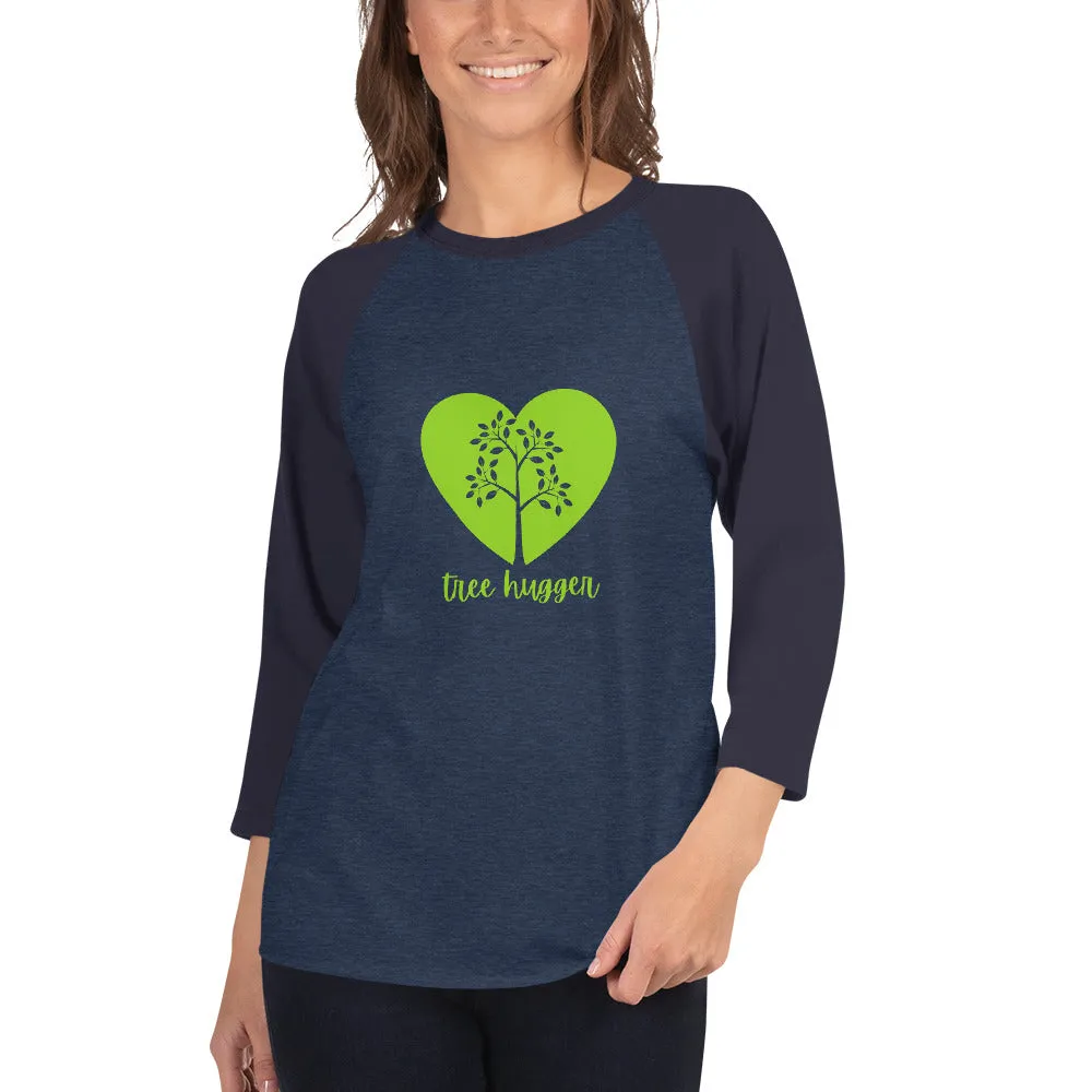 Tree Hugger 3/4 Sleeve Raglan Shirt