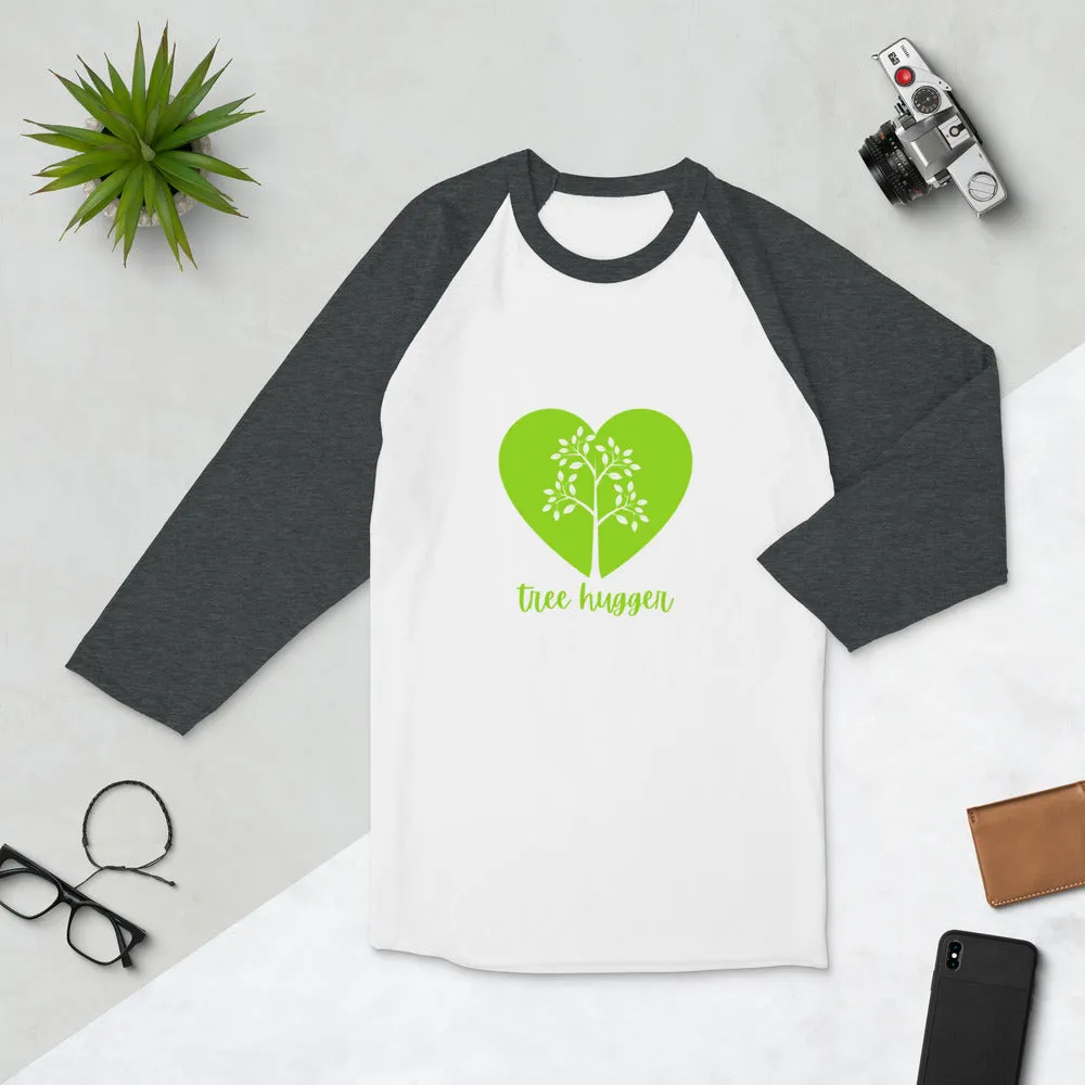 Tree Hugger 3/4 Sleeve Raglan Shirt