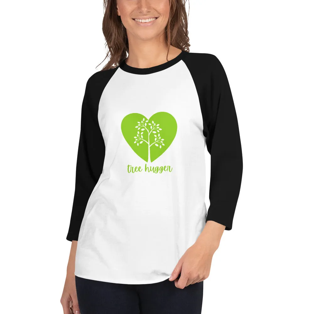 Tree Hugger 3/4 Sleeve Raglan Shirt