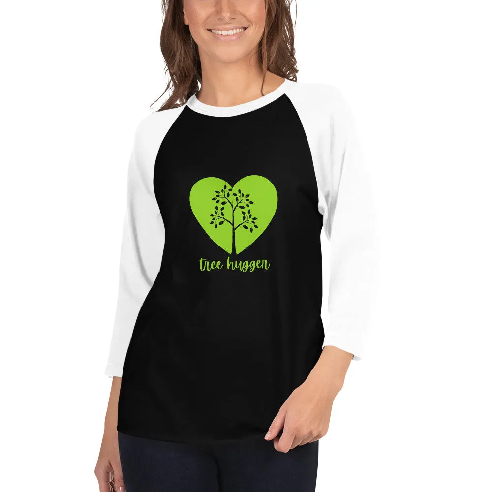 Tree Hugger 3/4 Sleeve Raglan Shirt