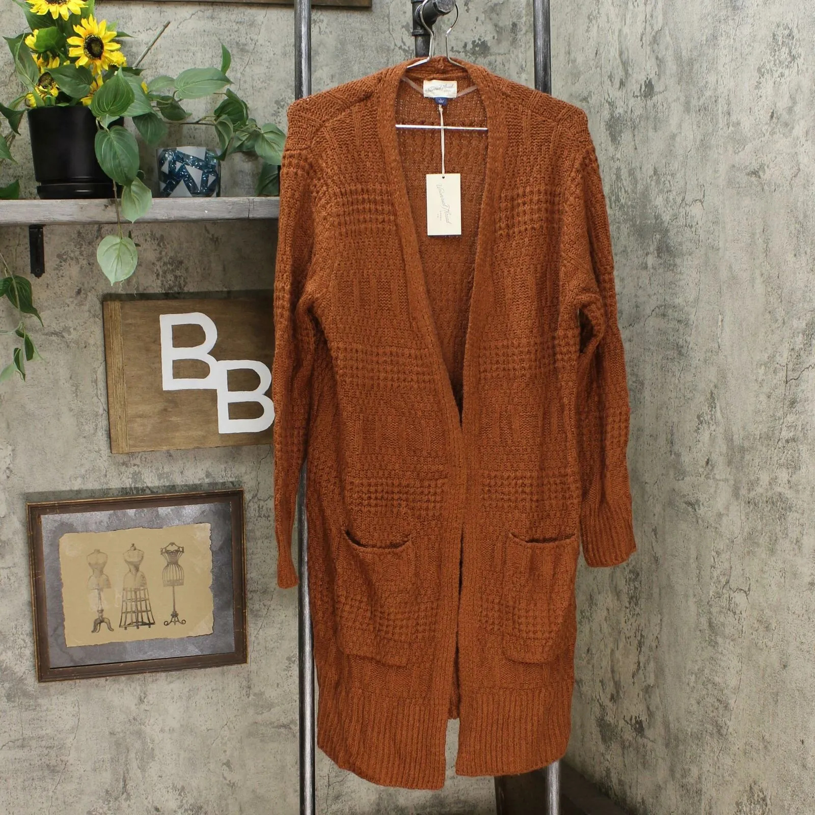 Universal Thread Women's Long Sleeve Textured Cardigan Sweater