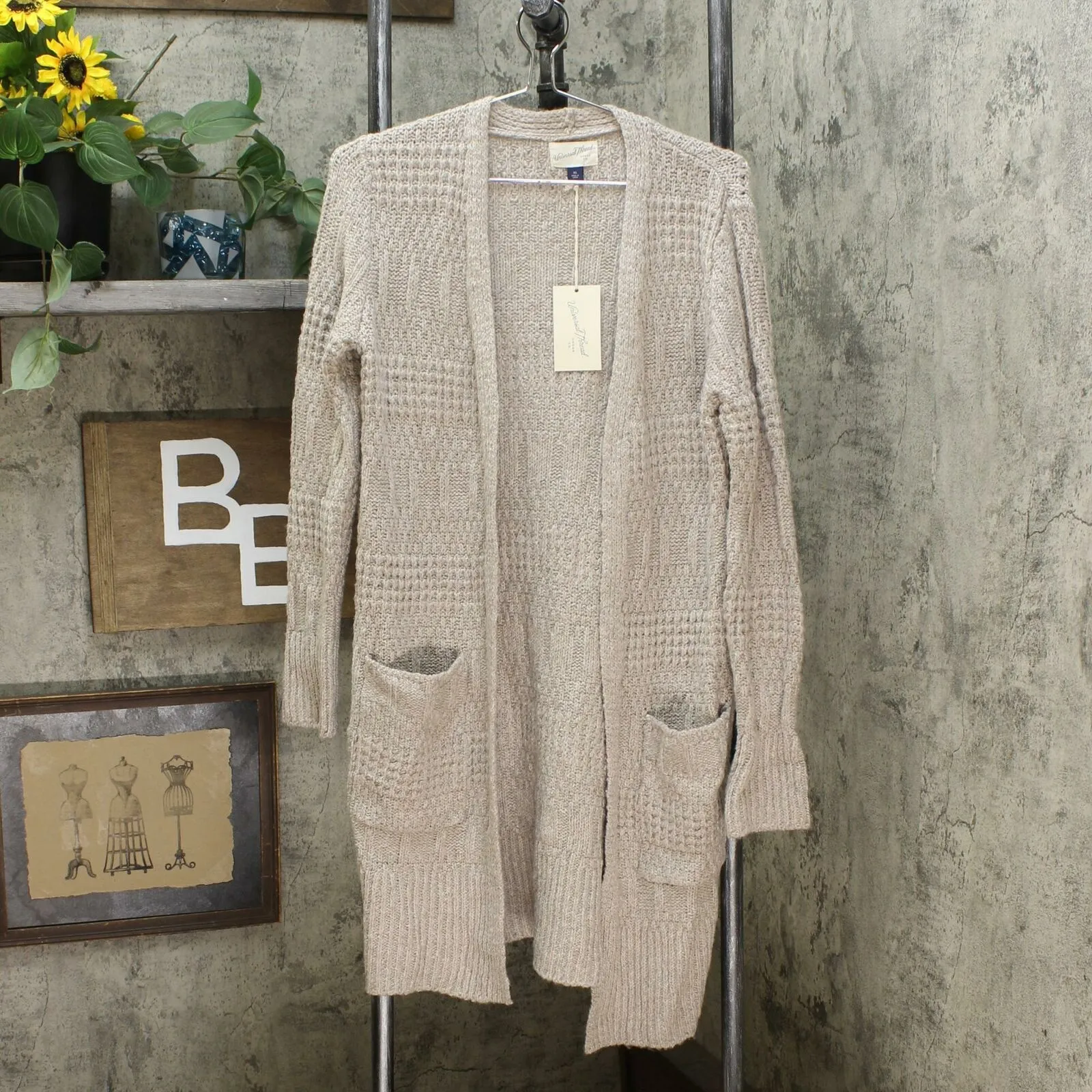 Universal Thread Women's Long Sleeve Textured Cardigan Sweater