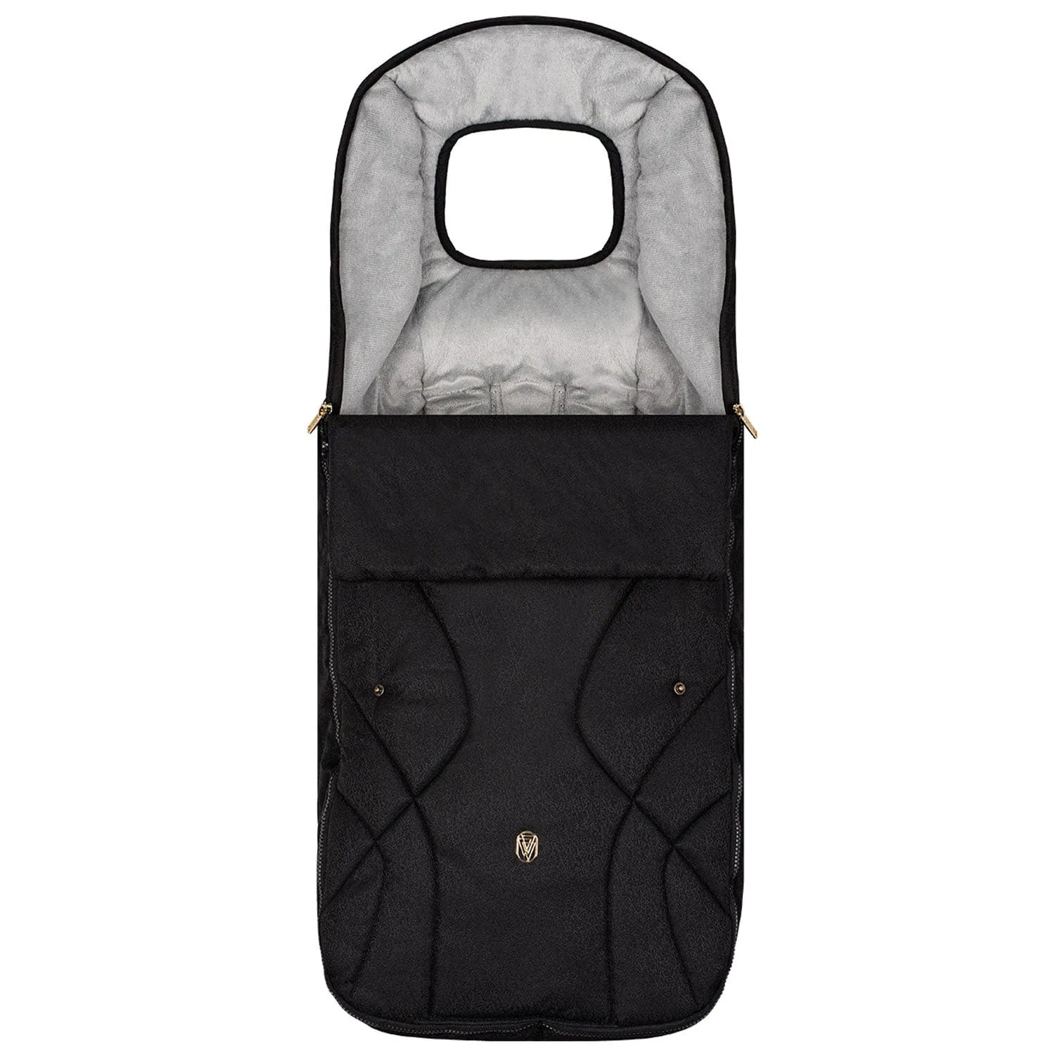 Venicci Tinum Upline 2 3 in 1 Travel System - All Black