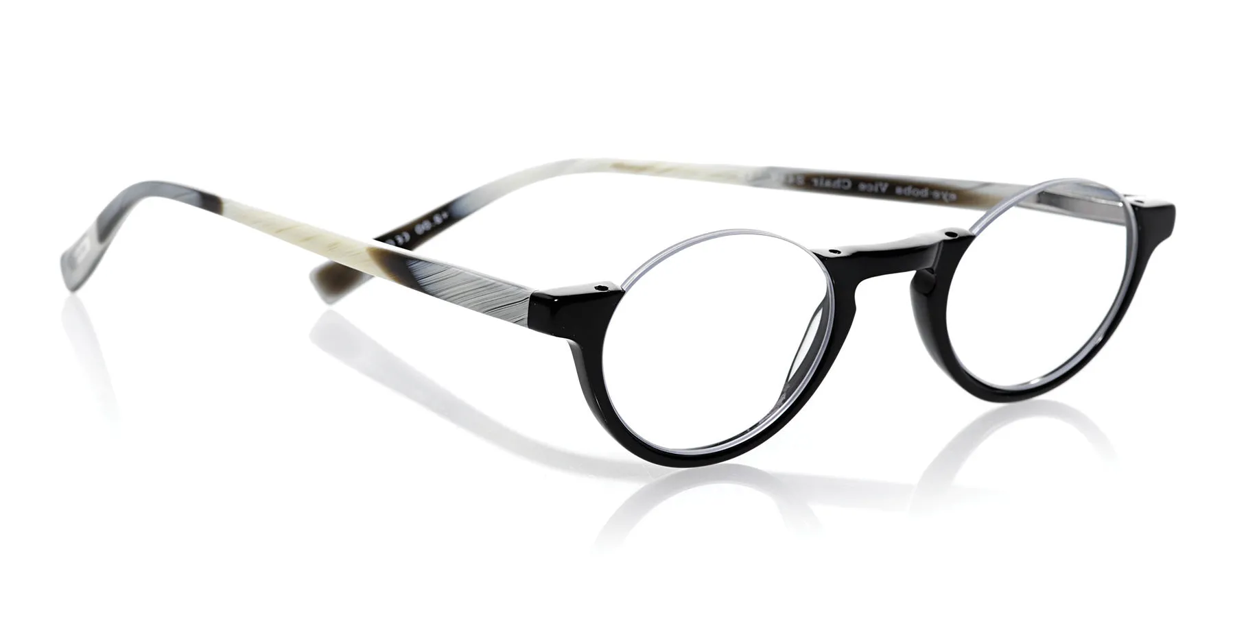 Vice Chair Color 18 - Black front with horn temples