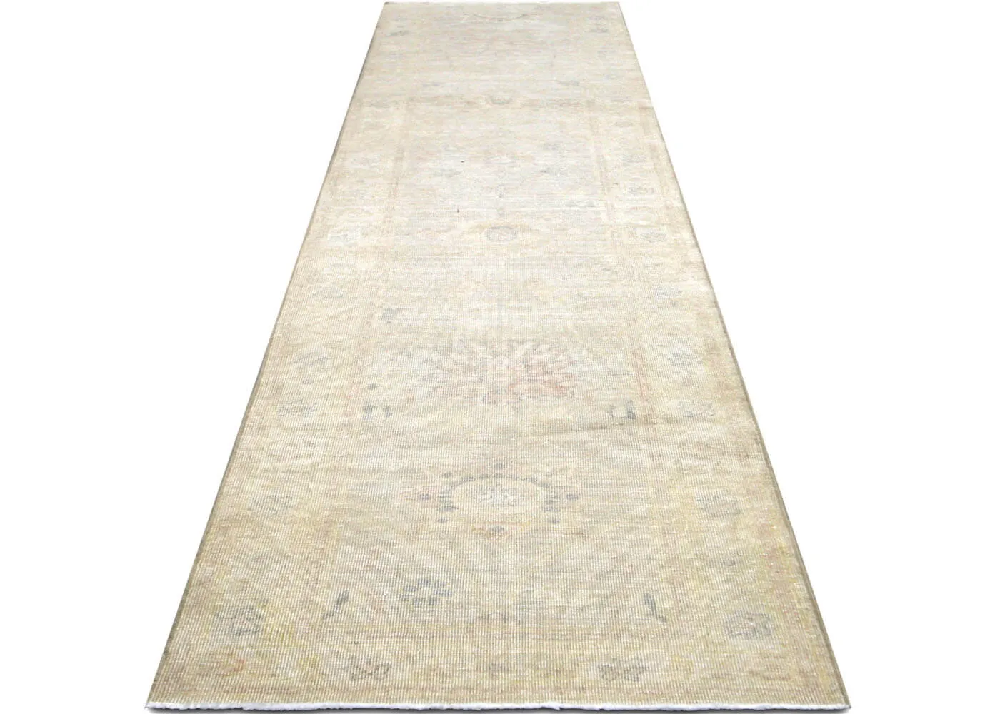 Vintage Egyptian Tabriz Runner - 2'4" x 10'
