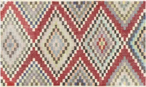 Vintage Turkish Mid-Century-Modern Rug - 4'3" x 7'1"