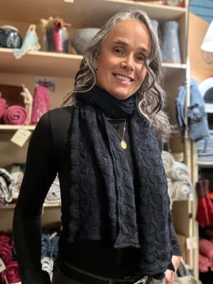 Virgin Wool Woven  Scarf