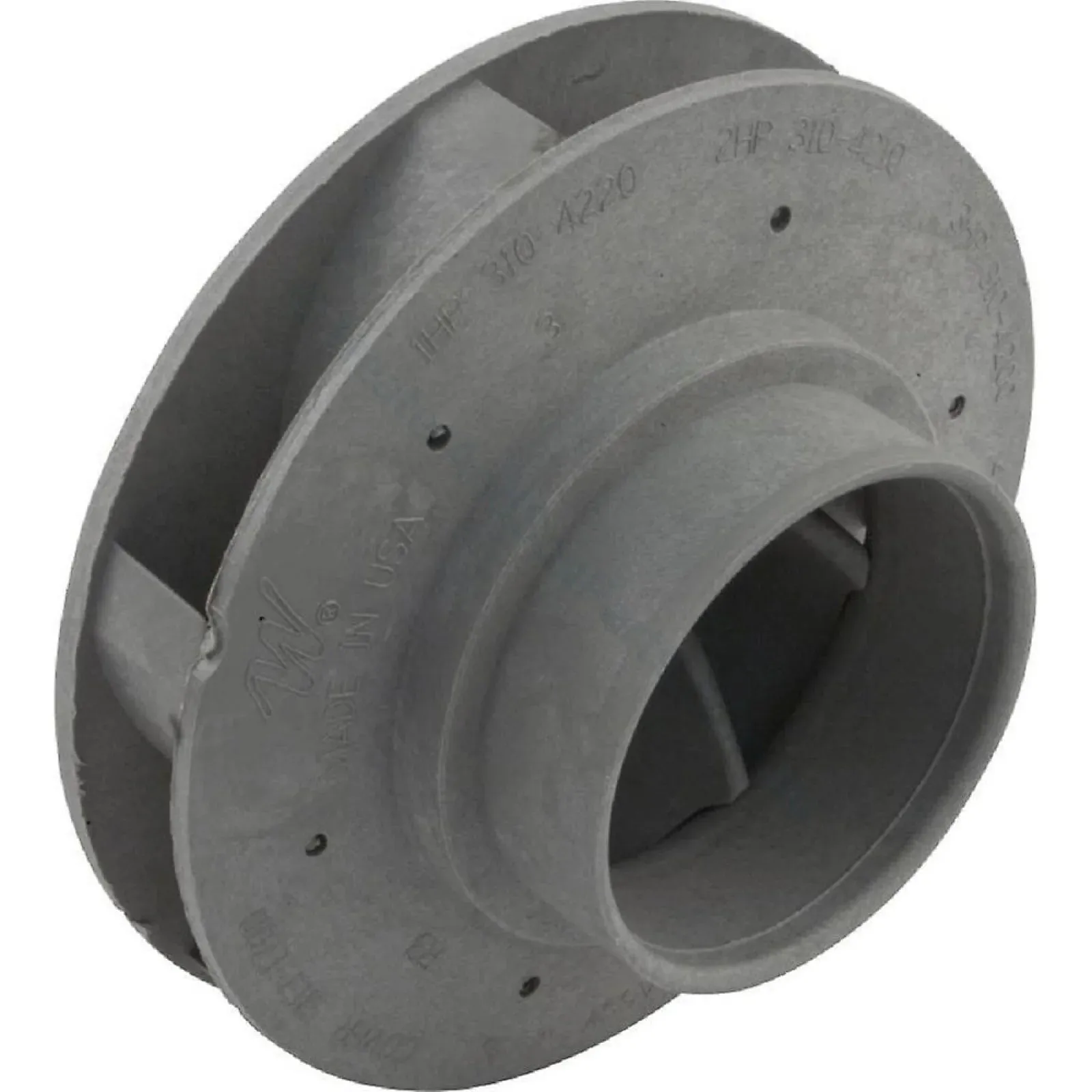 Waterway 5HP/3.5HP/2HP-2.5HP (1.5-1.8kw) Executive Pump Impeller