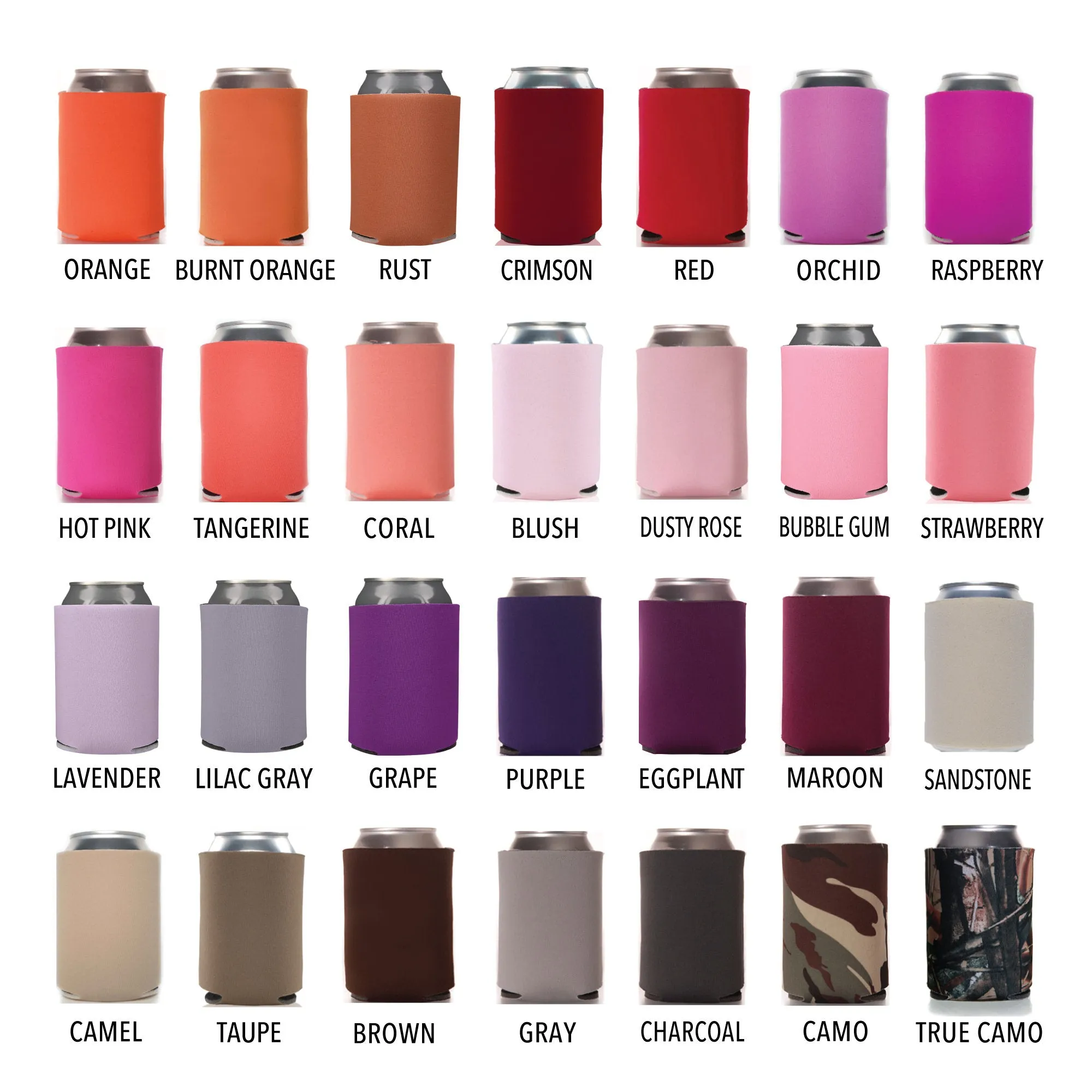 Wedding Can Cooler #226R - Custom Venue Illustration