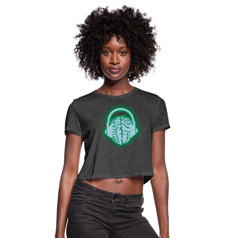 Women's Brain Jam Cropped T-Shirt