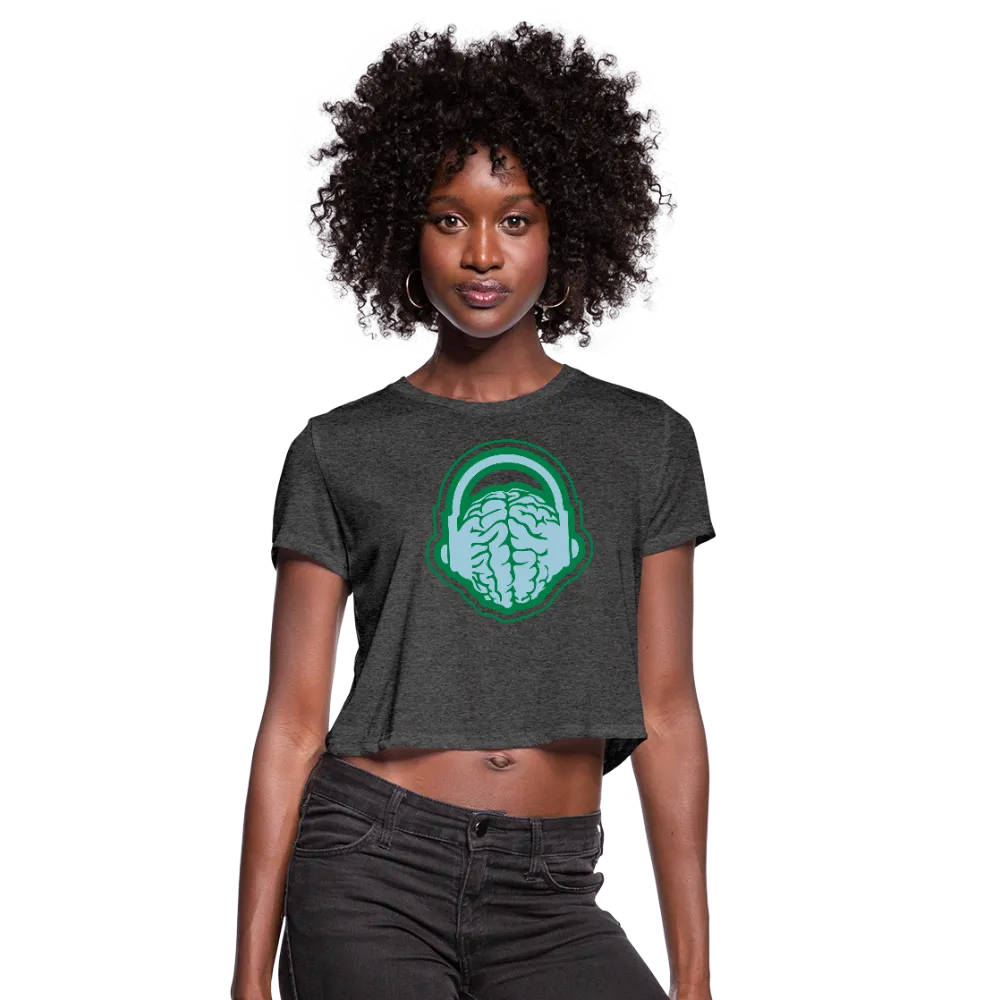 Women's Brain Jam Cropped T-Shirt