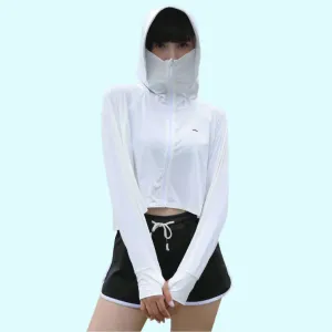 Women's Hooded UV UPF50  Sun Protection Jacket