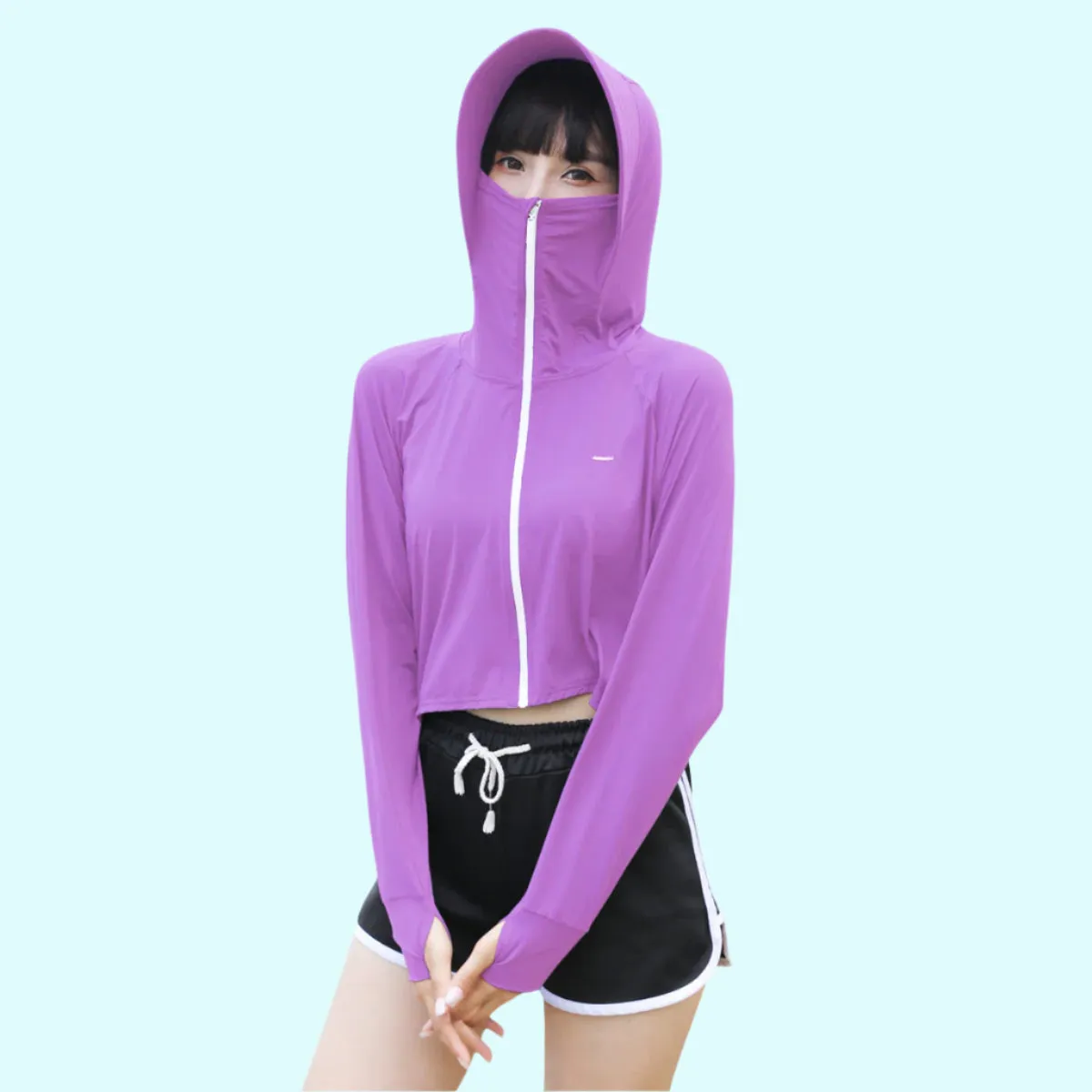 Women's Hooded UV UPF50  Sun Protection Jacket
