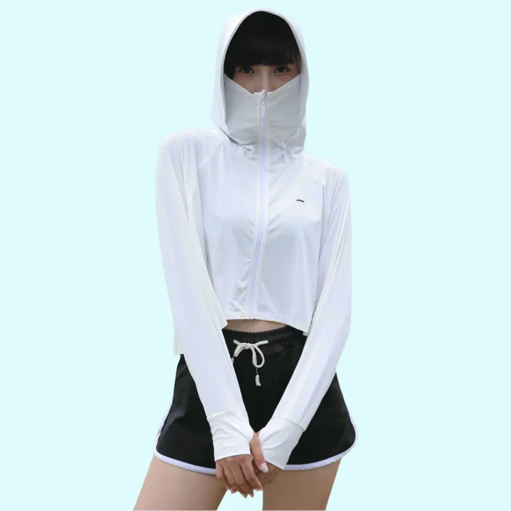 Women's Hooded UV UPF50  Sun Protection Jacket