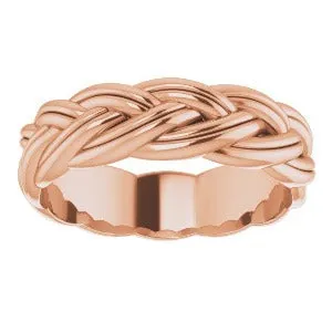 Woven-Design Band 51851 - 6 mm