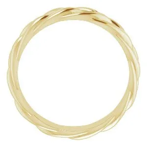 Woven-Design Band 51851 - 6 mm