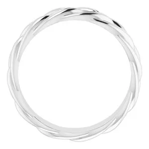 Woven-Design Band 51851 - 6 mm