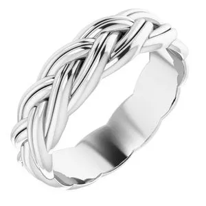 Woven-Design Band 51851 - 6 mm