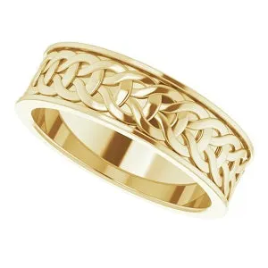 Woven-Design Band 51862 - 7 mm