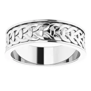 Woven-Design Band 51862 - 7 mm