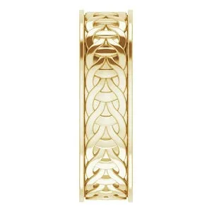 Woven-Design Band 51862 - 7 mm