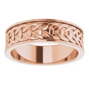 Woven-Design Band 51862 - 7 mm