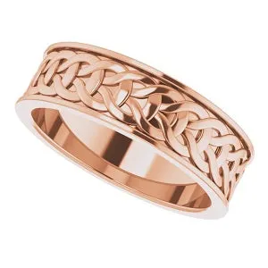 Woven-Design Band 51862 - 7 mm