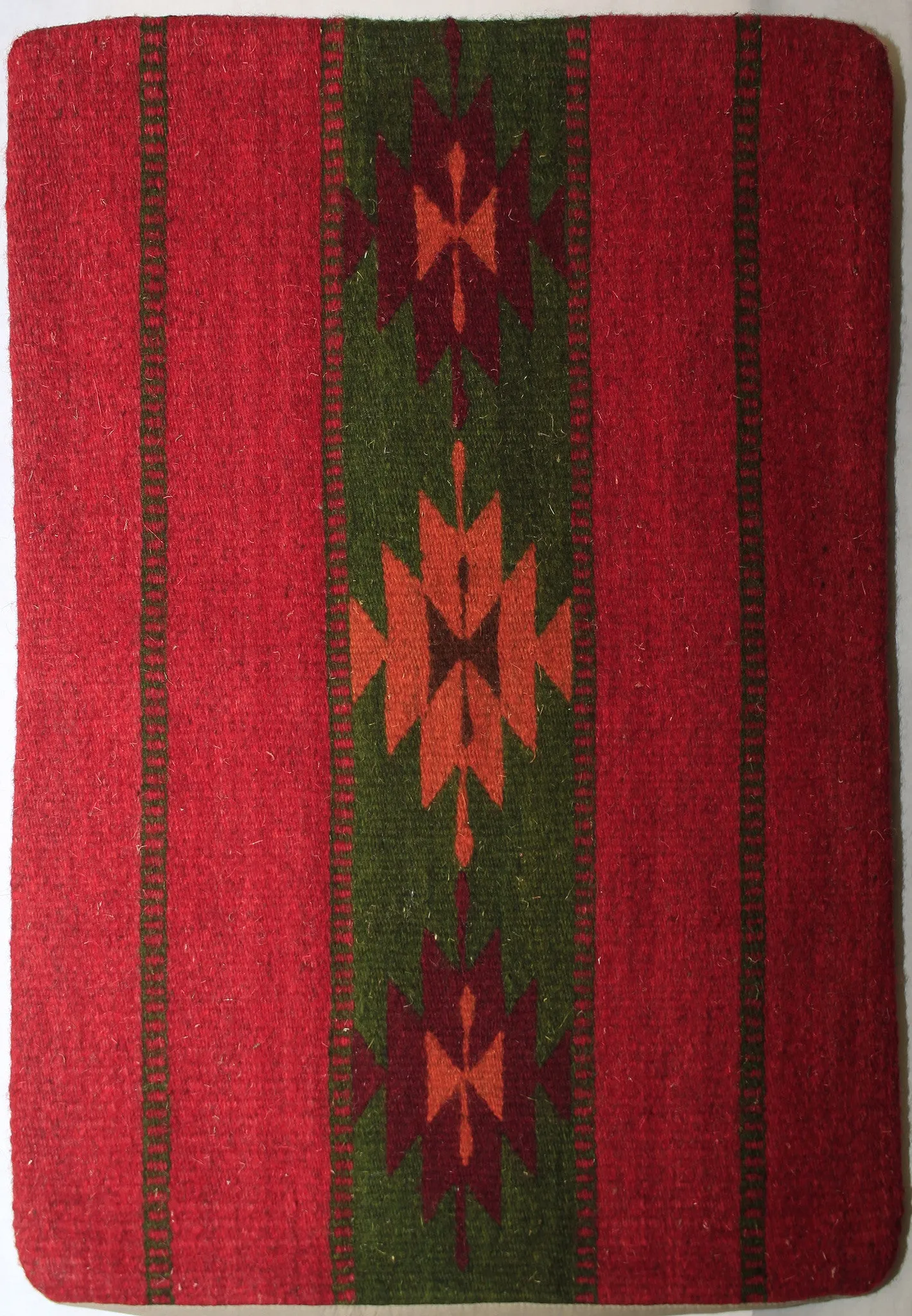 ZAPOTEC RUG PILLOW COVER 100% WOOL HAND WOVEN PCZ012